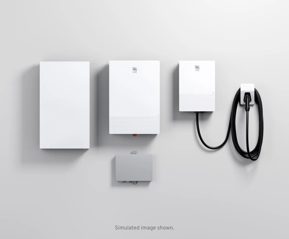 GM Energy V2H Bundle with PowerShift charger and enablement kit