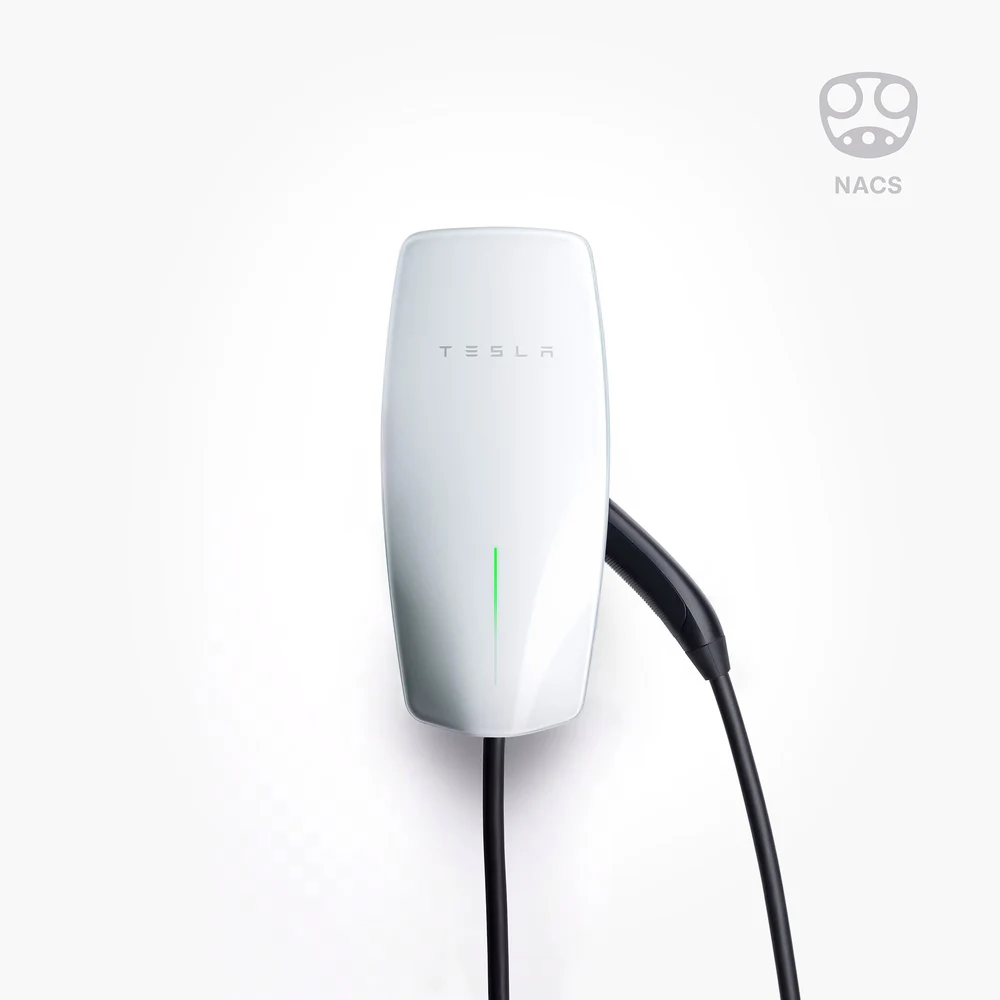 Tesla Wall Connector with NACS connector